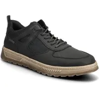 Rieker Schnürhalbschuhe bequem in schwarz, Gr. 47