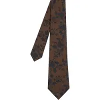 Paul Smith Men Tie Floral Brown Größe: OS | Krawatten Outlet | Herren | Braun