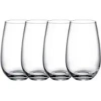 Villeroy & Boch Longdrinkglas "Longdrinkbecher Entrée 620 ml 4er Set transparent"