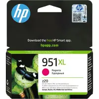 HP 951XL Magenta Original Tintenpatrone mit hoher Reichweite, Magenta, Tinte auf Pigmentbasis, 17 ml, 1 Stück(e), 1500 Seiten