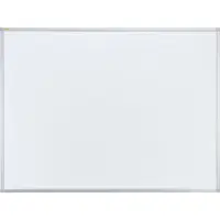 Franken Whiteboard X-tra! Line, Wandmontage im Hoch- & Querformat, weiß emailliert, antimikrobiell, Aluminiumrahmen, magnethaftend, Ablageschale, B 1200 x H 900 mm, SC3803