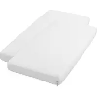 Babys Only Spannbettlaken 2er-Pack 70x140 cm, Tender White