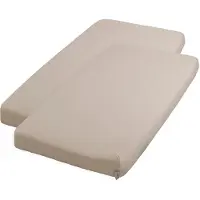 Babys Only Spannbettlaken Tender Beige - 40x80 - 2-pack