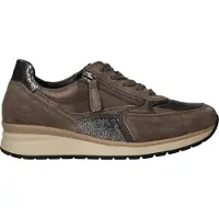Gabor (0) Sportliche Schnürschuhe Damen 32303937393135 Grau 41 EU