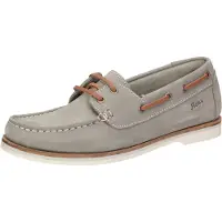 Sioux Damen Slipper/ Mokassins NAKIMBA Grau Rauleder Größe:41