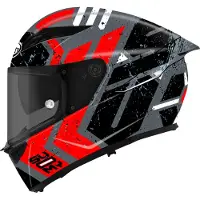 Suomy Stellar 2 Entropy Helm, rot matt, XS (53/54)