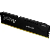 Kingston Technology FURY Beast 32GB 6000MT/s DDR5 CL36 DIMM Schwarz, 32 GB, 1 x 32 GB, DDR5, 288-pin DIMM
