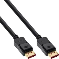 Nedis Displayport-Kabel - DisplayPort Stecker - DisplayPort Stecker - 8K@60Hz - Vergoldet - 3.00 m - Rund - PVC - Schwarz - Label