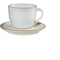 Asa selection Cappuccinotasse Saisons Mit Untertasse Sand