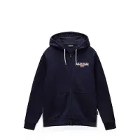 Napapijri Herren Sweatjacke - B-AYLMER, Kapuze, Reißverschluss, Regular Fit, einfarbig