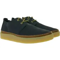 Clarks CLARKWOOD LOW Herrenschuhe - bequeme Schnür Halbschuhe blau Freizeit NEU
