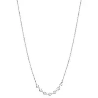 Brosway Delicate necklace with clear crystals Symphonia BYM131