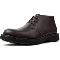 Camper für Herren. K300513-005 Norman braune Lederschuhe (39), Wohnung, Schnürsenkel, Lässig