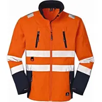 Magni 4 Protect Warnschutz Softshelljacke PITTSBURGH 3471 Wetterschutzjacke XXL
