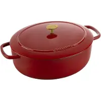 Ballarini Bellamonte Cocotte, 33 Cm Rot Oval Gusseisen