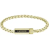 Lacoste Stylish gold-plated bracelet Spelt 2040338