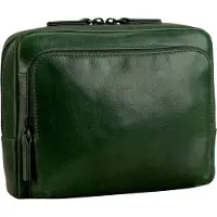 Leonhard heyden Leder Umhängetasche Porto Crossbody Bag Bottle Green dunkelgrün