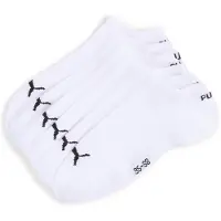 Puma Unisex Sneakersocken, 6er Pack - Sneaker Plain ECOM 6P, Logo, einfarbig