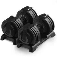 NEOLYMP Hanteln Set verstellbar 2-40 kg mit 16 Gewichtsstufen