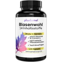 Plantomol Cranberry Kapseln mit D-Mannose Goldrute & Bärentraubenblätter - Blasenwohl 120 St