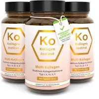 Kollagen Institut : Multi Kapseln für Haut, Haare, Nägel, Gelenke & Knochen 3x180 St