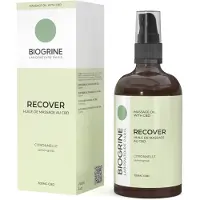 BIOGRINE 'Recover“ CBD Massageöl Lemongrass 100 ml