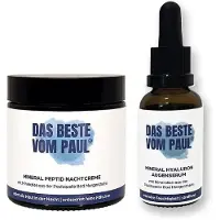 Das Beste Von Paul DAS Beste VOM Paul Nachtpflege Duo: Anti-Falten Creme & Augenserum 90 ml Nachtcreme