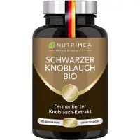 Nutrimea Schwarzer Knoblauch BIO | Knoblauchextrakt 90 St