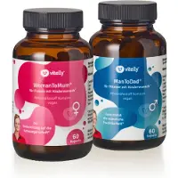Vitelly BabyBoom Duo – Kinderwunsch Kapseln für Sie & Ihn einen Monat 120 St Weichkapseln