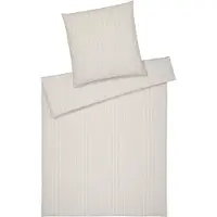 Elegante Halbleinen Bettwäsche Humble sand 135x200 cm + 80x80 cm