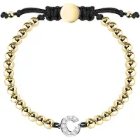 La Petite Story Boules Letter C Armband