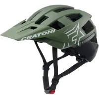 Cratoni Allset Pro, Fahrradhelm, matt schwarz/grün