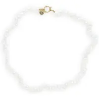 BONNIE STUDIOS Damen Schmuck Fred Funky Necklace - Wit - Größe ONESIZE