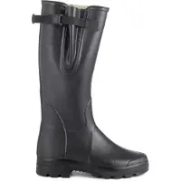 Le Chameau Gummistiefel Vierzon Jersey Schwarz-Schuhgröße 47