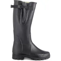 Le Chameau Gummistiefel Vierzon Jersey Lined Boot Damen Noir-Schuhgröße 41