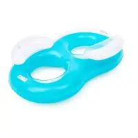 Bestway Doppelter Sitzring Schwimm 188x 117 Cm