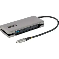 StarTech.com .com HB31CM1A3CB USB-C 3.2 Gen 2 Dockingstation mit 4 Anschlüssen und 10 Gbit/s, grau