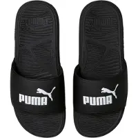 Puma Cool Cat 2.0 Badesandalen in Übergrößen Schwarz 389110-01 große Unischuhe