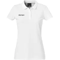 Kempa Womens Ladies Short Sleeve Polo Shirt Top Sports Training Handball White XXL