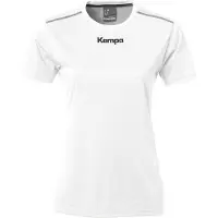 Kempa T-Shirt "Shirt POLY WOMEN", Damen, Gr. L, weiß, Obermaterial: 100% Polyester Pol. recyc.., Shirts T-Shirt