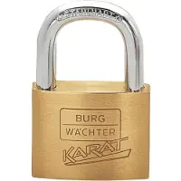 Burg wachter Vorhängeschlösser 217 Karat