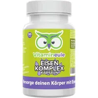 Vitamineule Eisen Komplex Kapseln - 56 mg Eisenbisglycinat + Vitamin C 59 g