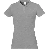 Uhlsport Essential Polo Shirt Damen XL dark grau melange