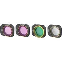Sunnylife 4er-filterset Uv+cpl+nd4+nd8 Für Dji Mini 3 Pro Mm3-fi418