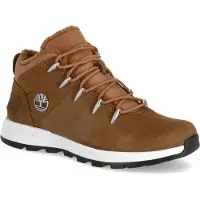 Timberland für Herren. TB0A69FM6431 Sprint Trekker Schuhe aus braunem Leder (43.5), Wohnung, Schnürsenkel, Lässig, Nachhaltig