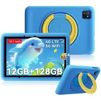Blackview Tablet Tab 60 Pro Kids 4G 10 HD T606 4GB 128GB 7700-10W A15 Ocean Blue