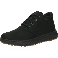 Timberland Schnürschuhe Hudson Road Mid Lace Up GTX Chukka Boot Herren Black Nubuck-Schuhgröße 45