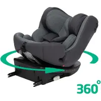 Bebeconfort EvolveFix i-Size, Autositz 360 Drehbar, 0–12 Jahre, 40–150 cm, Drehbar, 9 Kopfstützenpositionen, 5 Liegepositionen, Tinted Graphite
