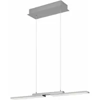 HELL More 20665 LED-Pendelleuchte-Nickel matt/Chrom