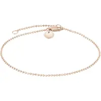 Liebeskind berlin Armband "Schmuck Geschenk Gold 375 Armkette Gold Collection Kugelkette", rosa (roségoldfarben), Armbänder, Damen, 18,5cm, Gelbgold 375, Armband